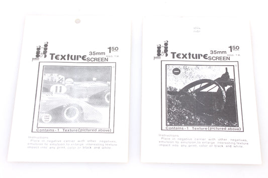 DARKROOM 35MM TEXTURE SCREENS NEW SET 2