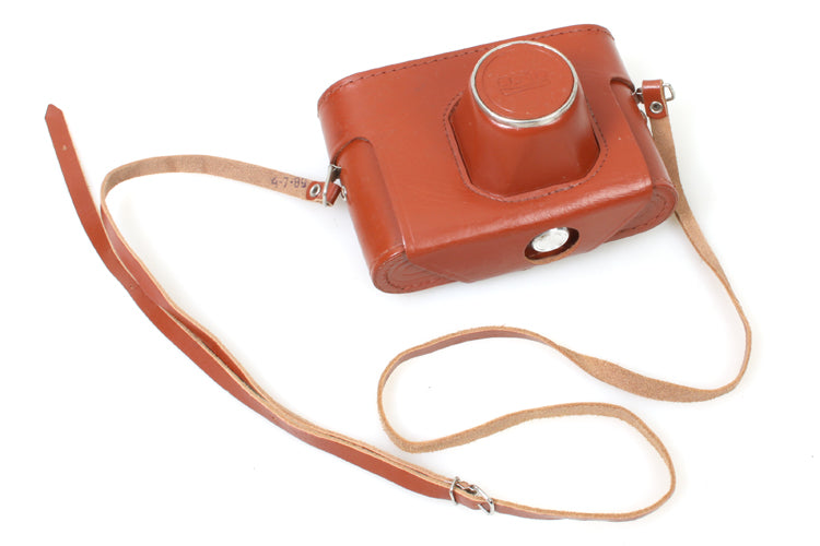 FED 5B RUSSIAN SOVIET CAMERA W/ INDUSTAR 55 LENS W CASE + LENS CAP