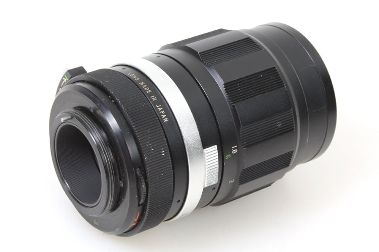SOLIGOR TELE-AUTO 135MM F2.8 LENS / M42 SCREW MOUNT + LENS CAP + BUILT IN HOOD