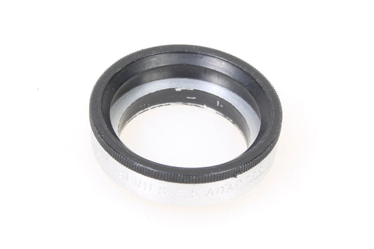 28MM LENS THREAD TO SERIES V 5 TIFFEN WOLL. 2-3-4 ADAPTER RING/FILTER HOLDER