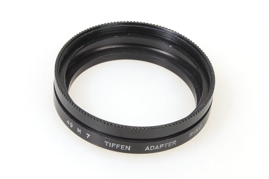 TIFFEN 49M-7 FILTER HOLDING ADAPTER RING 49 MM / SERIES 7 - USA