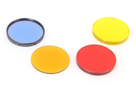 Series VI (6) Filters Blue 80c Yellow Orange Red