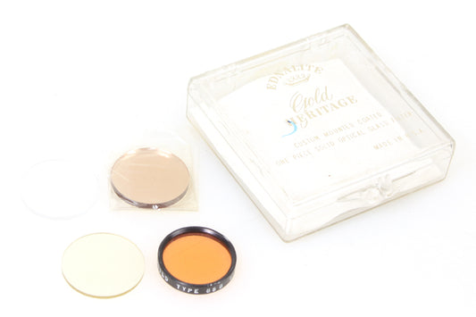Series Iv 21.5mm Filter 4 Uv 85 Orange 85b Orange Lt. Yellow