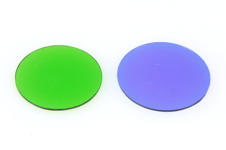 Series VII (7) Filters (2) Blue & Green