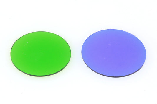 Series VII (7) Filters (2) Blue & Green