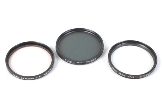 52mm Filters (3) Sky Polarizer Star