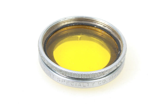 Adapter Ring/filter Holder Albert Specialty 25mm Stainless W Yellow Filter