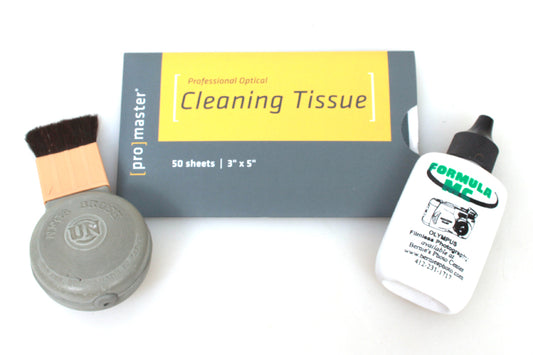 Camera Care Kit Blower Brush Tissue Cleaner
