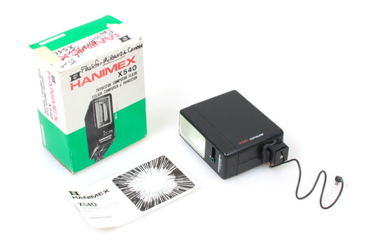 Camera Flash Fits Any Camera + Has a Pc Cord w/ Box + Manual
