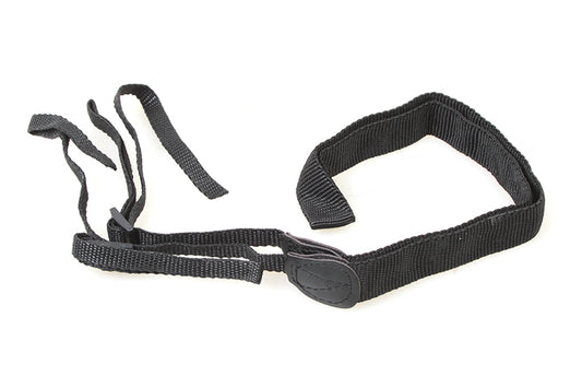 Camera Strap 1970s Black W Leather Trim