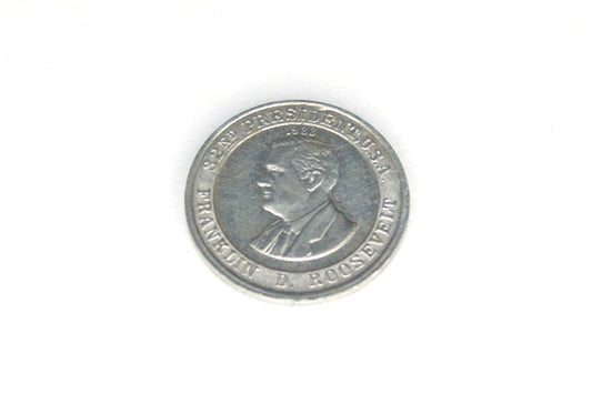 Token - Cracker Jack Coin - Franklin D. Roosevelt - 25 Mm Aluminum Nm President