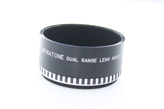 Vintage Dual Range 55mm Lens Hood Extends From 26mm to 40mm Japan