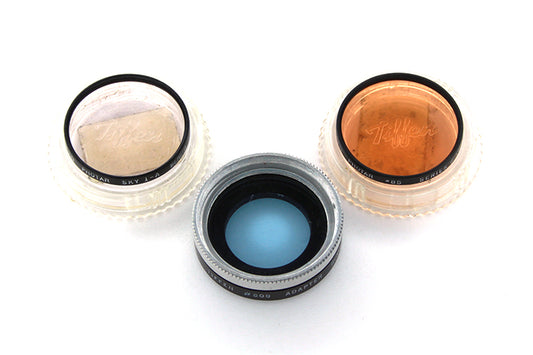 Series 6 (VI) Filters 3 Sky 85 B1 Blue W 608 Adapter Ring