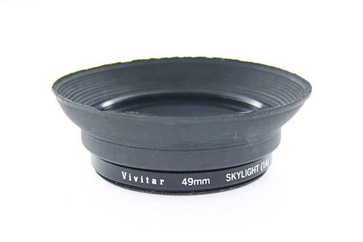 49mm Uv Filter & Lens Hood