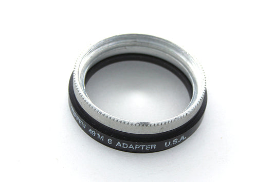 Series 6 to 49mm Threaded Adapter Ring w/ Retaining Ring