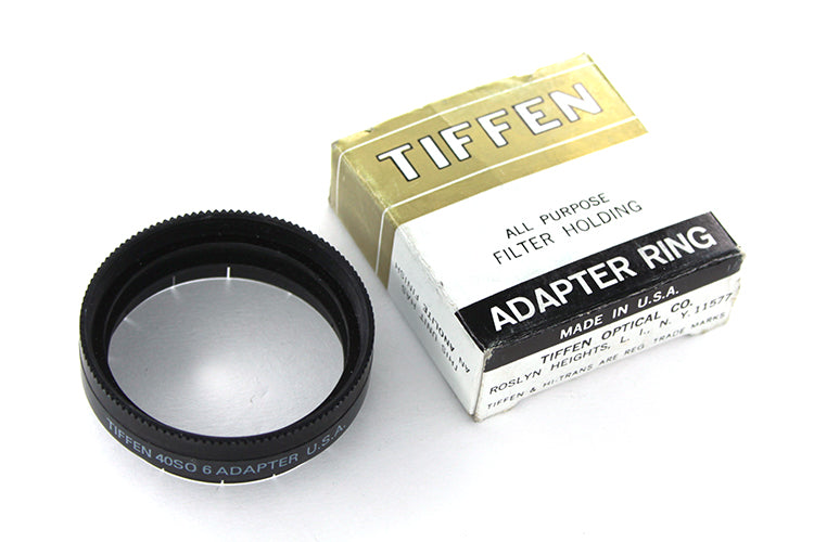 Slip-on Adapter & Retaining Ring Tiffen Series #6 Aluminum New