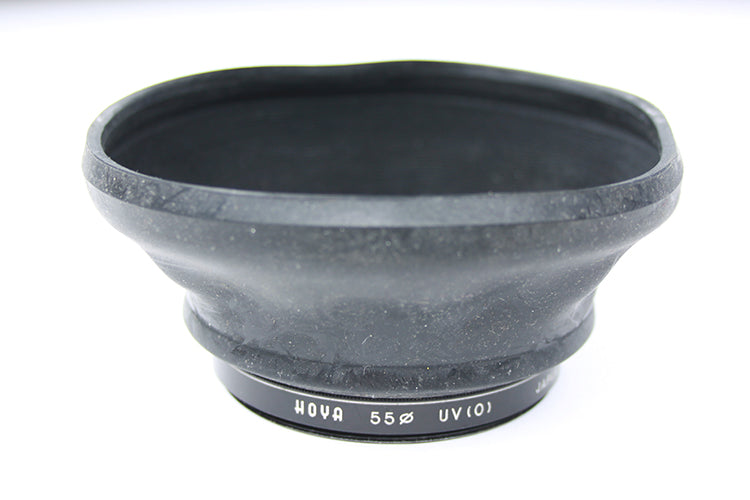 55mm Uv Filter & Lens Hood