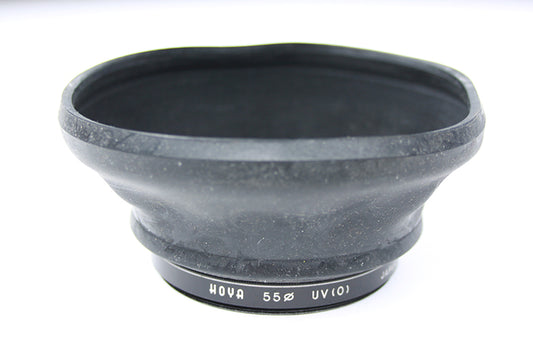 55mm Uv Filter & Lens Hood
