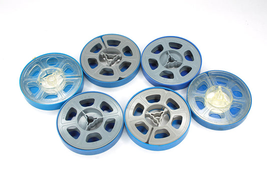 Movie Reels & Cans Lot of 6