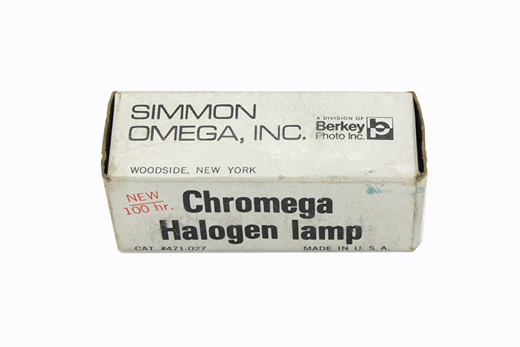 Enlarger Lamp Bulb Genuine Omega 100hr 471-027 F/chromega Nos