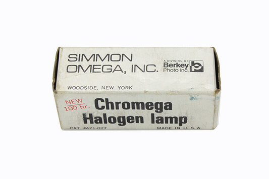 Enlarger Lamp Bulb Genuine Omega 100hr 471-027 F/chromega Nos