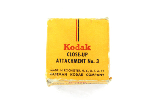 Close-up Attachment No. 3 15/16 Dia./24mm Kodak New With Box