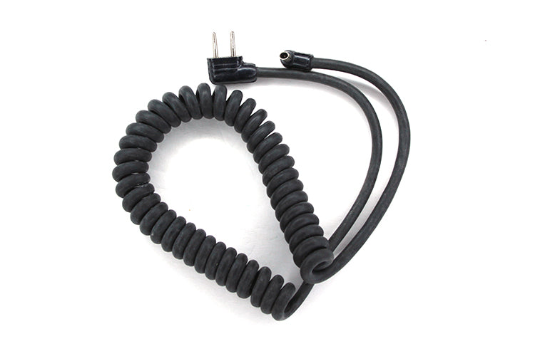 Flash Cord Pc to 2 Pin Coiled 36 Inch