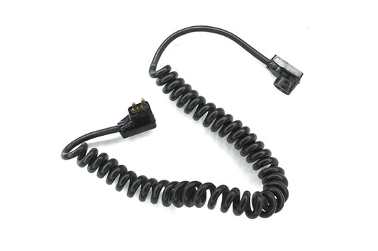 Flash Cord Coiled Bi Post Male to Female