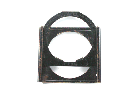 3 Inch Gel Filter Holder Kodak Pat. Date Aug 1915 W 1 11/16 to 2 3/8 Back (Part)