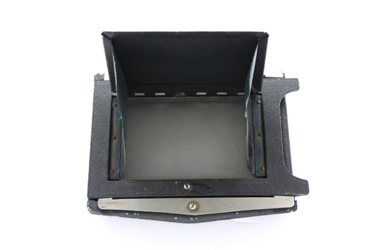 Speed Graphic Ground Glass Flash Spring Back & Hood Graflex 2 1/4 X 3 1/4 Inch