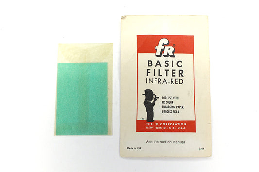 Fr Basic Filter Infra-red Use W/ Color Paper New in Package