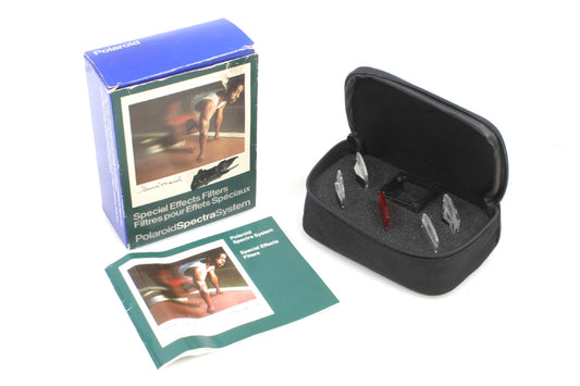 Spectra System Special Effects Filter Set Polaroid With Box and Instructions