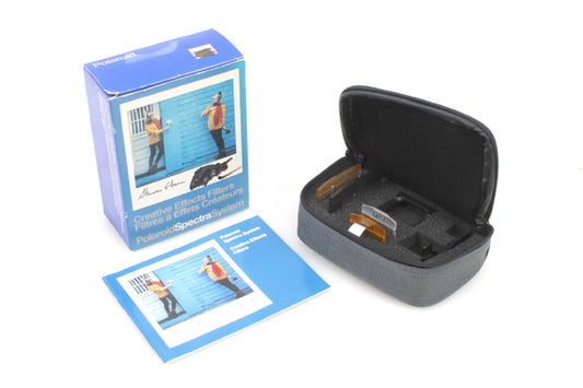 Spectra Creative Effects Polaroid Filter Set F107-f111 & Case Rare New in Box