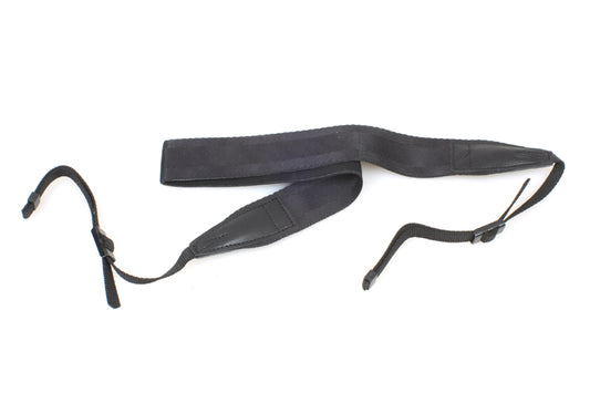 Camera Strap Wide Black 1980s New
