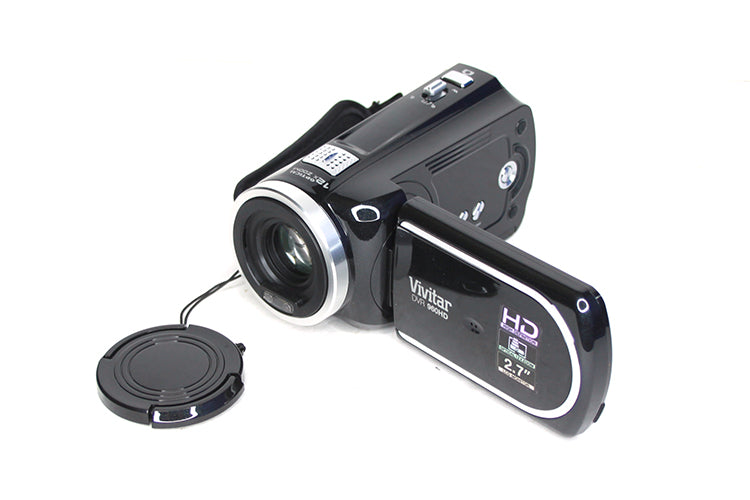 Dvr 960hd Vivitar W/ Case & Accessories Tested