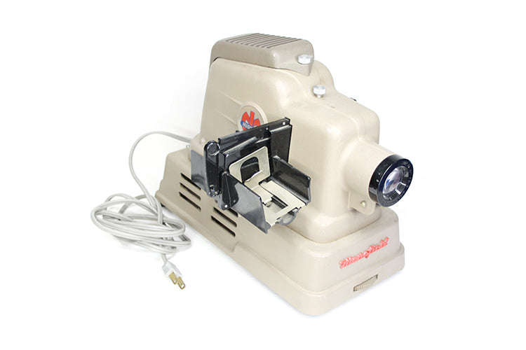 Slide Projector Single Slide With Working Bulb