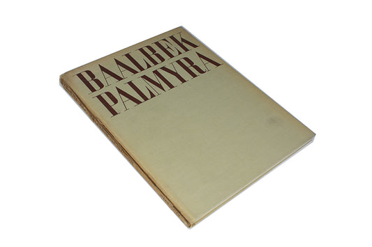 Baalbek Palmyra Hardcover by David Moore Robinson