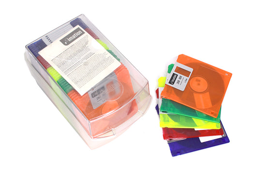 3.5 Inch Diskettes Imation Neon 36 2hd 1.44mb