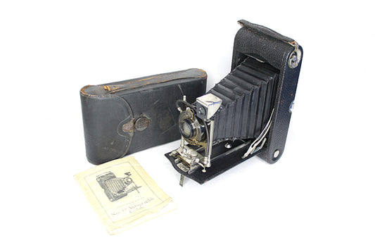 Bellows Camera W Stylus Original Case & Manual