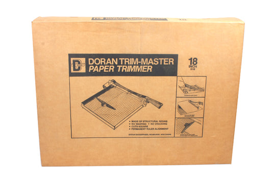 Trim-master Doran Paper Trimmer 18 Inch New in Box