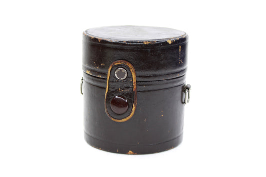 Lens Case Vintage Brown Leather for 28mm/50mm Lens