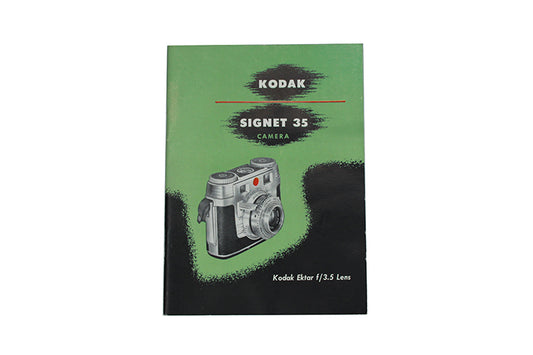 Kodak Signet 35 Camera Manual