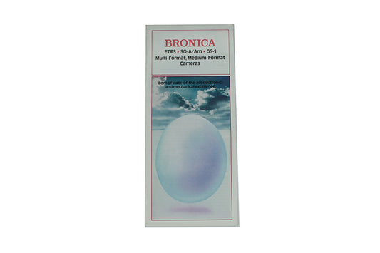 Sales Brochure Bronica ETRS/SQA/GS1