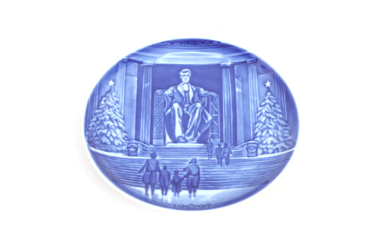 Bing & Grondahl "Christmas Eve At The Lincoln Memorial" Plate