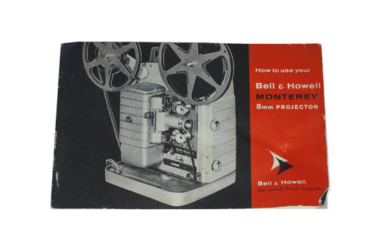 Bell & Howell Monterey 8mm Projector Manual
