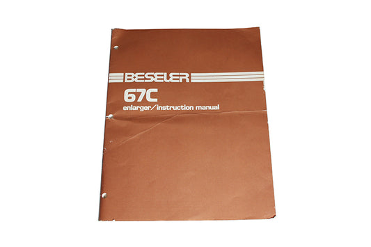 Beseler 67c Enlarger Instruction Manual