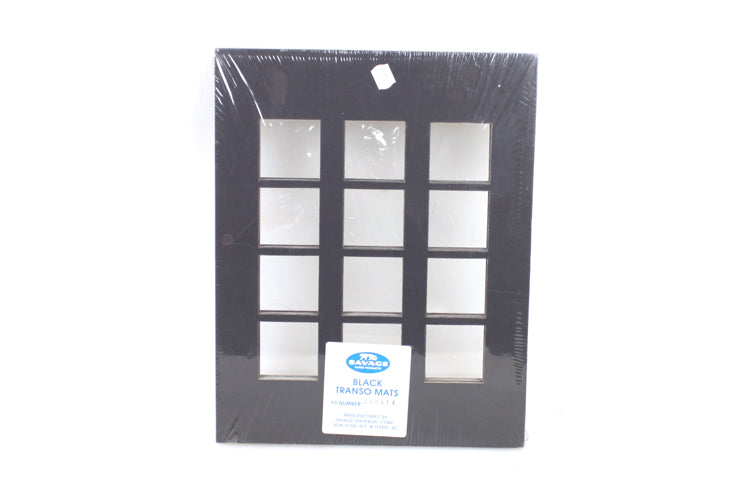 Savage Black Transo - Mat Package Of 10