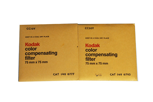 Kodak Color Compensating Filters Cc10y And Cc30y
