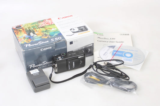Canon Powershot S50 Digital Camera