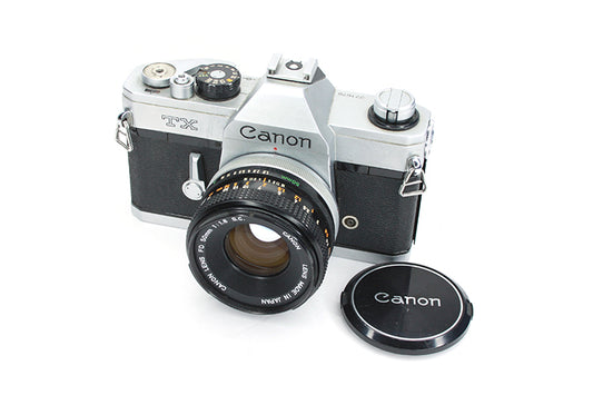 Canon TX Camera with 50mm F1.8 Lens